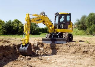 व्हील एक्सकेवेटर Komatsu PW98MR-10