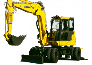 व्हील एक्सकेवेटर Komatsu PW98MR-10
