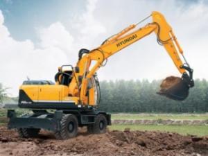 व्हील एक्सकेवेटर Hyundai R 140 W 9 A