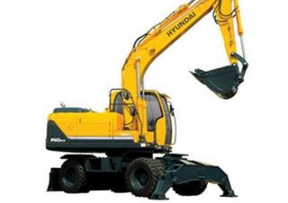 व्हील एक्सकेवेटर Hyundai R 140 W 9
