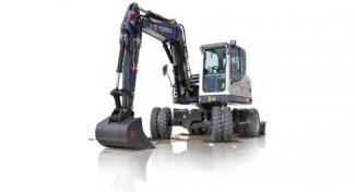 व्हील एक्सकेवेटर Terex TW 85