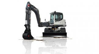 व्हील एक्सकेवेटर Terex TW 85