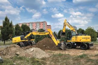 व्हील एक्सकेवेटर New Holland WE170B pro