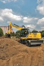 व्हील एक्सकेवेटर New Holland WE170B pro