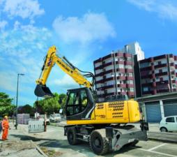 व्हील एक्सकेवेटर New Holland WE170B pro