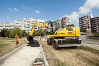 व्हील एक्सकेवेटर New Holland WE190B pro