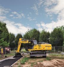 व्हील एक्सकेवेटर New Holland WE190B pro