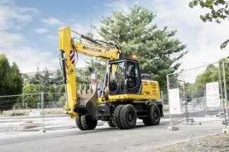 व्हील एक्सकेवेटर New Holland WE190B pro