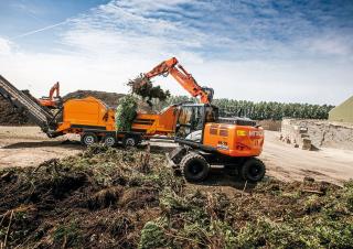 व्हील एक्सकेवेटर Hitachi ZX140W-6