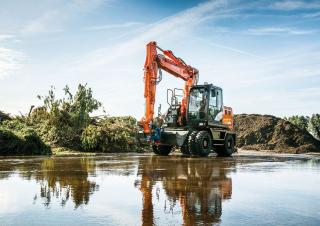 व्हील एक्सकेवेटर Hitachi ZX140W-6