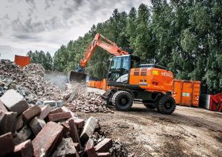 व्हील एक्सकेवेटर Hitachi ZX140W-6