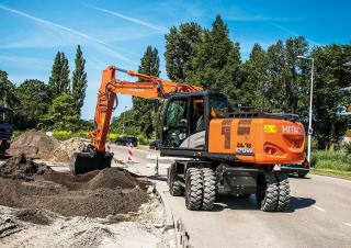 व्हील एक्सकेवेटर Hitachi ZX170W-6