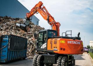 व्हील एक्सकेवेटर Hitachi ZX170W-6