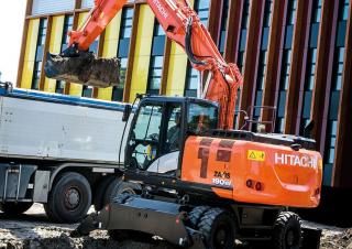 व्हील एक्सकेवेटर Hitachi ZX190W-6