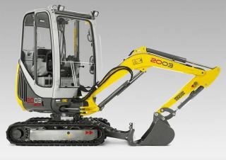 मिनी एक्सकेवेटर Wacker Neuson 2003