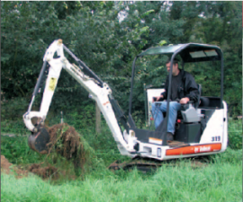 मिनी एक्सकेवेटर Bobcat 319