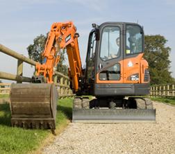 मिनी एक्सकेवेटर Doosan DX 60 R