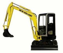 मिनी एक्सकेवेटर New Holland E 45 SR