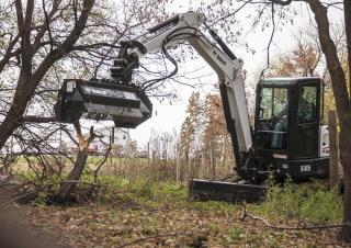 मिनी एक्सकेवेटर Bobcat E45