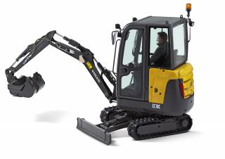 मिनी एक्सकेवेटर Volvo EC18C