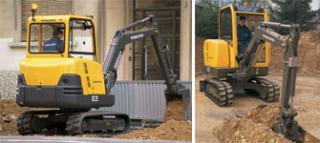 मिनी एक्सकेवेटर Volvo EC25