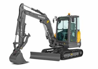 मिनी एक्सकेवेटर Volvo EC35D