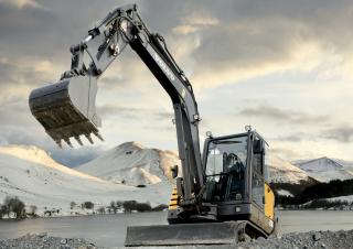 मिनी एक्सकेवेटर Volvo EC55C