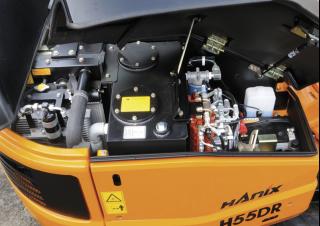 मिनी एक्सकेवेटर Hanix H55DR