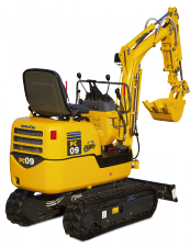 मिनी एक्सकेवेटर Komatsu PC09-1 STD