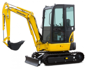 मिनी एक्सकेवेटर Komatsu PC22MR-3