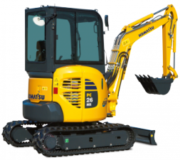 मिनी एक्सकेवेटर Komatsu PC26MR-3