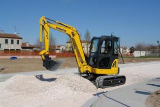 मिनी एक्सकेवेटर Komatsu PC45MR-3