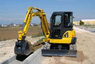 मिनी एक्सकेवेटर Komatsu PC45MR-3