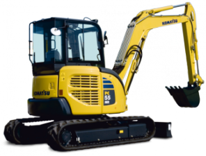 मिनी एक्सकेवेटर Komatsu PC55MR-3