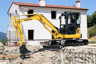 मिनी एक्सकेवेटर Komatsu PC55MR-3