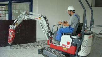 मिनी एक्सकेवेटर Takeuchi TB 108 Hybrid