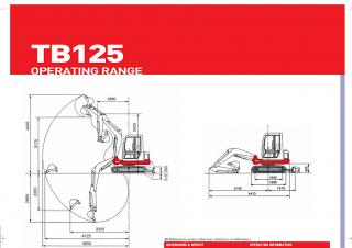 मिनी एक्सकेवेटर Takeuchi TB 125