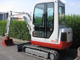 मिनी एक्सकेवेटर Takeuchi TB 125