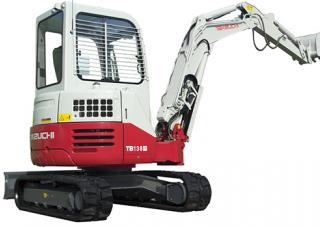 मिनी एक्सकेवेटर Takeuchi TB 138 FR