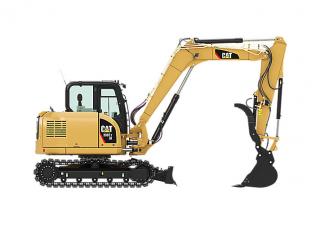 क्रॉलर एक्सकेवेटर Caterpillar 308E 2 CR
