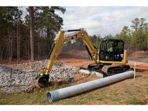 क्रॉलर एक्सकेवेटर Caterpillar 308E 2 CR