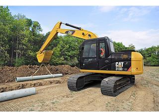क्रॉलर एक्सकेवेटर Caterpillar 313D2 GC