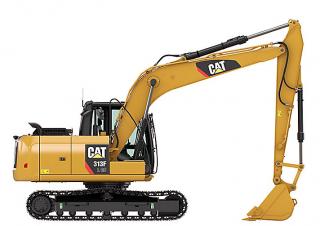 क्रॉलर एक्सकेवेटर Caterpillar 313F L  