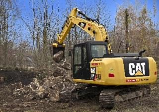 क्रॉलर एक्सकेवेटर Caterpillar 313F L GC
