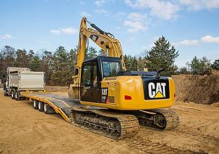 क्रॉलर एक्सकेवेटर Caterpillar 313F L GC