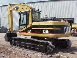 क्रॉलर एक्सकेवेटर Caterpillar 320 B L