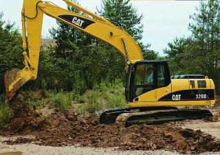 क्रॉलर एक्सकेवेटर Caterpillar 320D L
