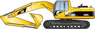 क्रॉलर एक्सकेवेटर Caterpillar 330 C LN