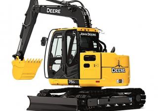 क्रॉलर एक्सकेवेटर John Deere Construction 75G