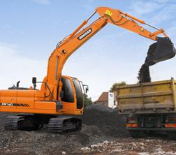 क्रॉलर एक्सकेवेटर Doosan DX 140 LC